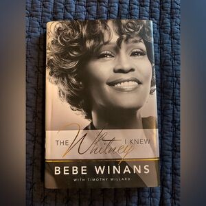 The Whitney I Knew Bebe Winans hardcover book